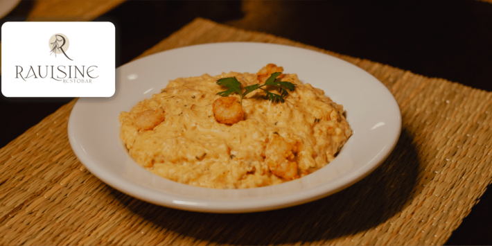 Raulsine Restobar – Arroz Cremoso com Camarão – OFERTA EM DOBRO