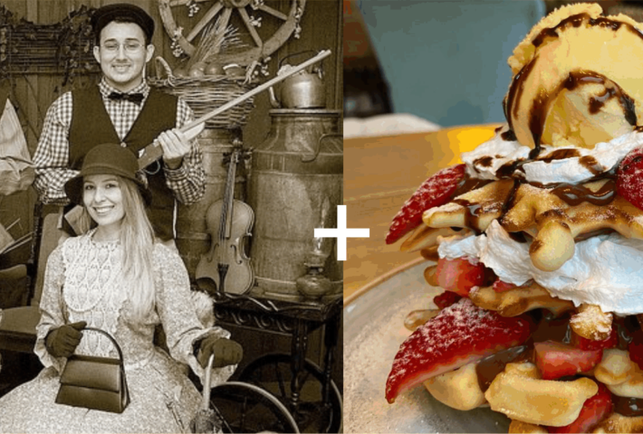 Le Bari Café – Waffle Tower + Foto Antiga – TOP OFERTAS
