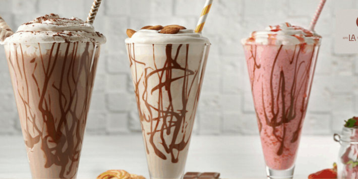 La Gaufre – Milk-shake – OFERTAS EM DOBRO
